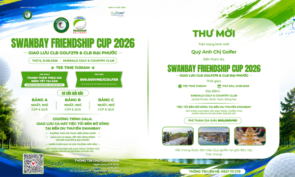 SwanBay Friendship Cup 2026 chính thức khởi tranh